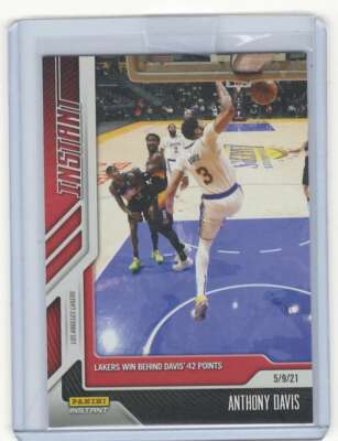 ANTHONY DAVIS 2020-21 Panini Instant /64 ROOKIE #175 LAKERS ID:15736