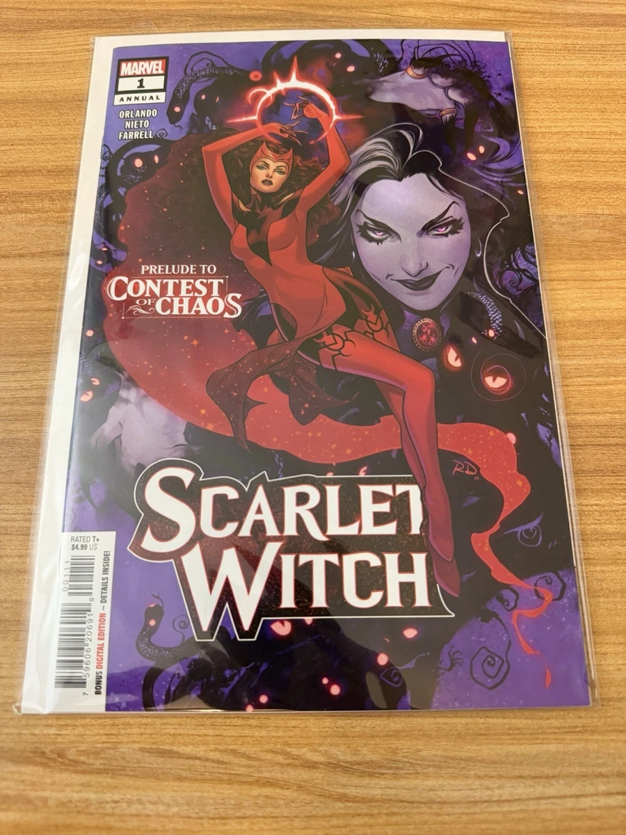 Scarlet Witch Marvel Comics Comics, Graphic Novels & TPBs for sale