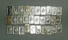 Lot Of (30) 1 Gram .999 Silver MISC BARS #7553