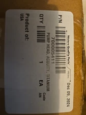 Waters 700005411 Pump Head, Acquity, Titanium