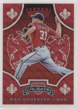 2019 Panini Chronicles Crusade Ruby Wave 28/199 Max Scherzer #25 3l1