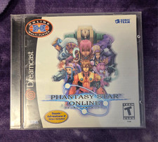 Phantasy Star Online Sega Dreamcast Complete With Case And Manual Tested (Works)