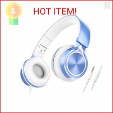 AILIHEN Kids Headphones for School Boys, Headphones with Microphone for Chromebo