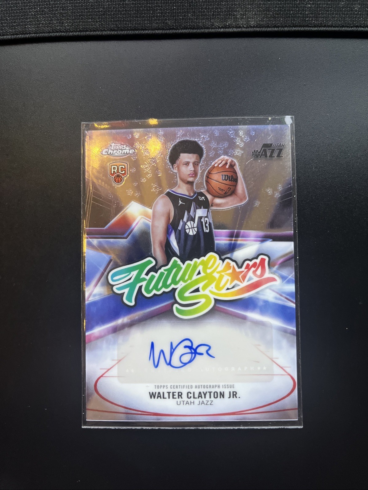 2025-26 Topps Chrome Walter Clayton Jr. #FS-WCJ Future Stars RC Auto