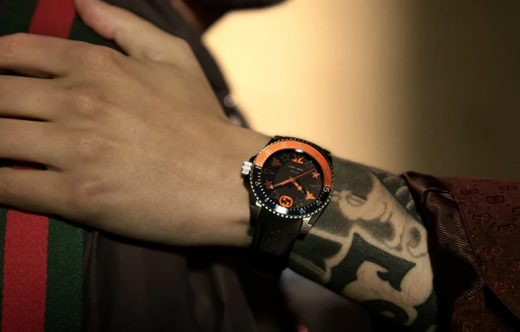 Fnatic X Gucci Limited Edition Gucci Dive Watch 40mm YA136333 for