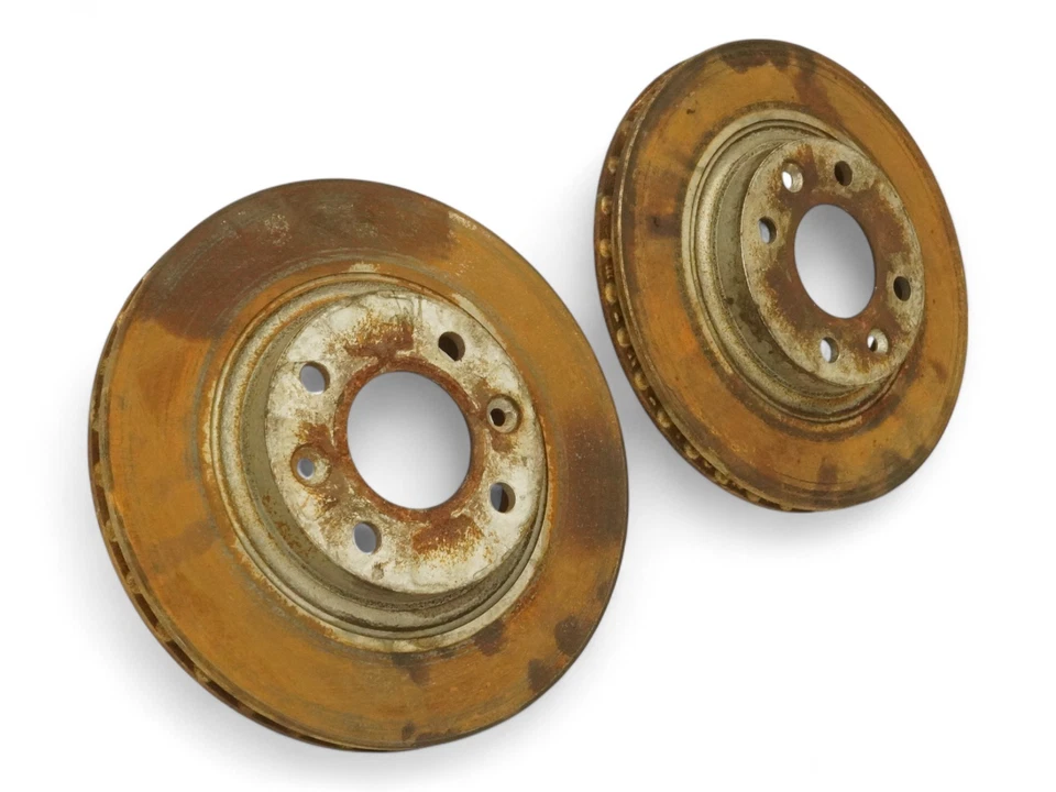 2016 Smart Fortwo W453 Rotor Brake Disc Front Right Left Set Of 2 4534200100 Oem Foto 2 de 4