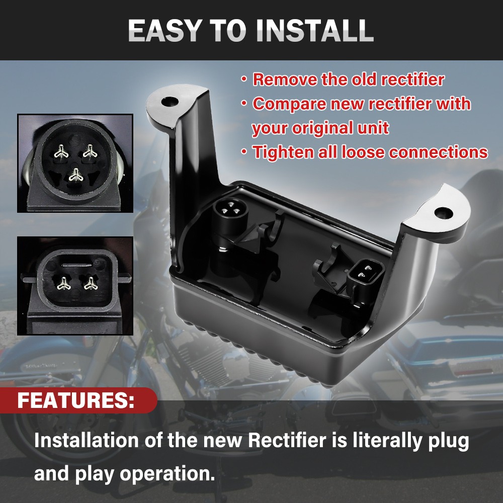 For Harley Davidson Electra Glide FLHT 2006-2008 Voltage Regulator 74505-06