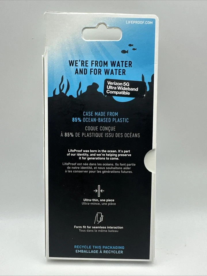 LifeProof WAKE Series para Google Pixel 5 Limusina Negro Delgado Estuche Drop - Nuevo Foto 2 de 2