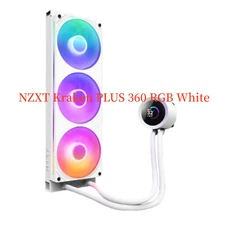 NZXT Kraken PLUS 360 RGB White NZXT Turbo Pump Supports LGA 1851 AIO CPU Cooler