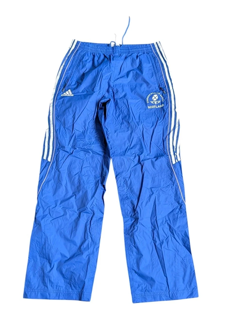 Adidas Scotland Commonwealth Games Rain Pants BNWT Medium Blue Free Post
Opens in a new window or ta
