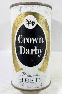 Crown Darby Chicago Illinois Tough Flat Top Beer Can