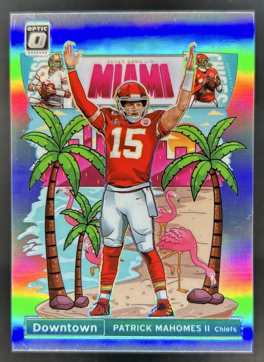 2020 Donruss Optic Patrick Mahomes II Downtown SSP #DT-29 Chiefs