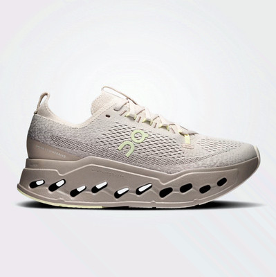 On-Cloudsurfer Max Women's Pelican | Limelight Running Shoes AUTHENTIC 2 COLORS