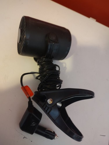 RoadPro RPSC857 12v Tornado Fan With Mounting Clip