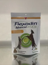 Vetoquinol Flexadin Advanced Soft Chews with UCII for Dogs and Cats - 60 Chews