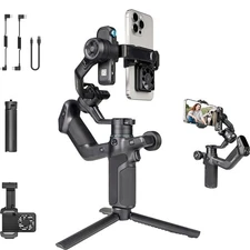 SCORP Mini 3 Gimbal Stabilizer for Smartphone, Built-in AI Tracking Module & ...