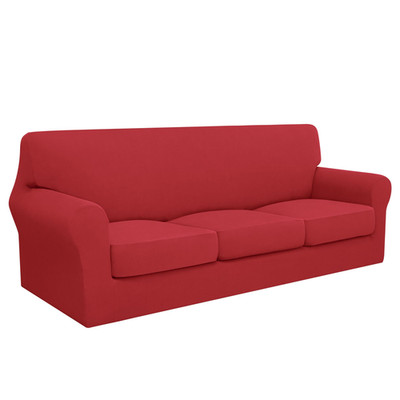 Easy-Going 100 Dual Waterproof 4 Pieces Oversized Cover Stretch Soft Couch