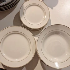 Claremont Gold China Set By Gibson Housewares