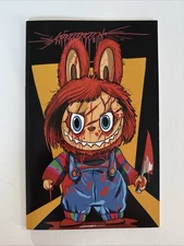 Fame: Kasing Lung #1  Dallas Fan Expo Labubu CHUCKY BLOODY Signed Gorkem Demir