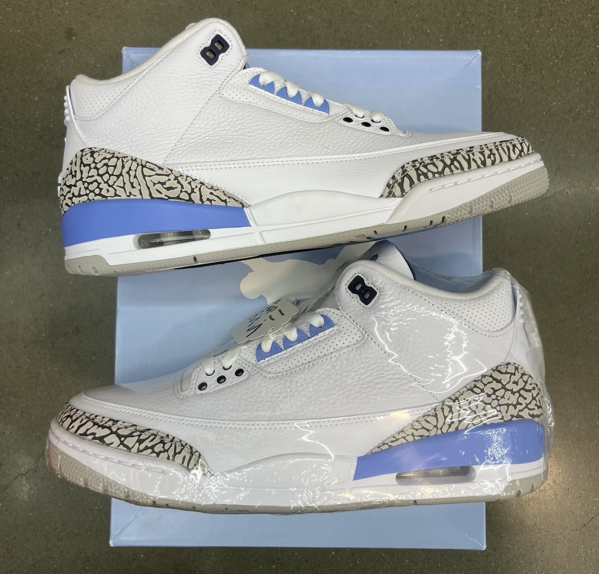 Size Nike Air Jordan Retro Mid UNC Blue White Brand New Authentic