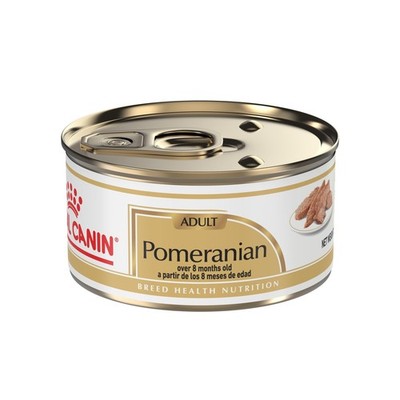 Royal Canin Breed Health Nutrition Pomeranian Adult Loaf in Sauce Dog Food, 3...