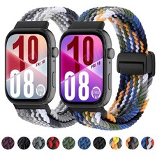 Magnetic Braided Nylon Sport Strap Band for Huawei Watch Fit 4 / 4 Pro / Fit 3