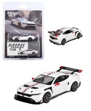 Mini Gt 164 Ford Mustang Gtd Spirit Of America White Diecast Car Mgt01097-4h