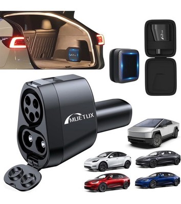 MUETUX 2 in 1 CCS & J1772 to Tesla Adapter MAX DC 250KW 400AAC 250V 80A Fit