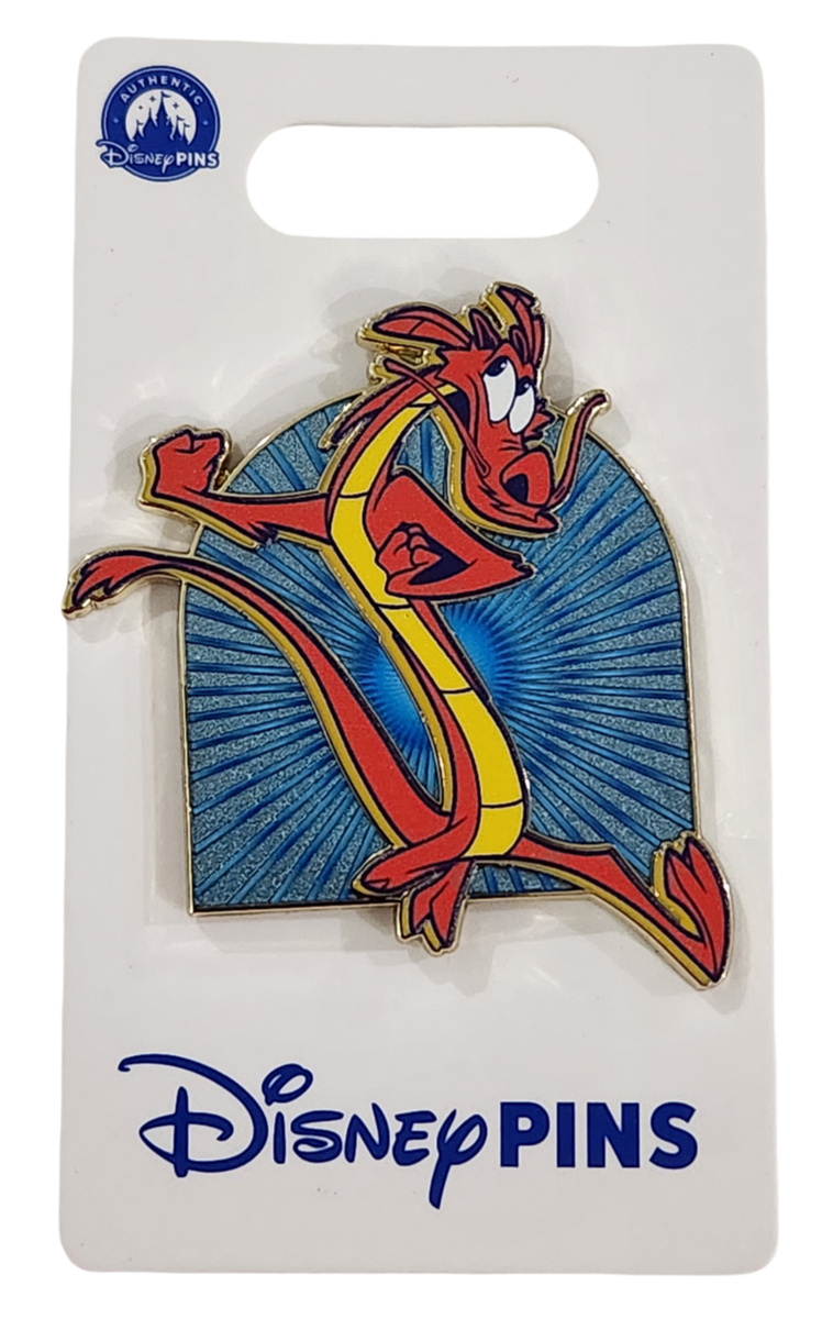 PP185022 D23 Mulan Mushu Dragon Pin Gold Member Limited Disney