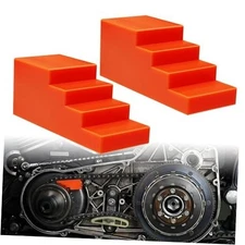 Primary Drive Locking Tools 2pcs Motorcycle Transmissions Chains Locking Orange