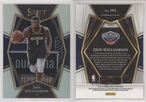 2021-22 Panini Select Premier Level Silver Prizm Zion Williamson #191
