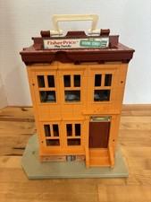 Vintage 1974 Fisher Price Little People Play Family Sesame Street 938
