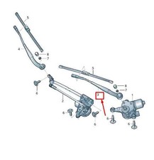 Audi R8 4S Wischerarm vorne links RHD 4S2955407A1P9 4S2955407A 1P9 NEU ORIGINAL