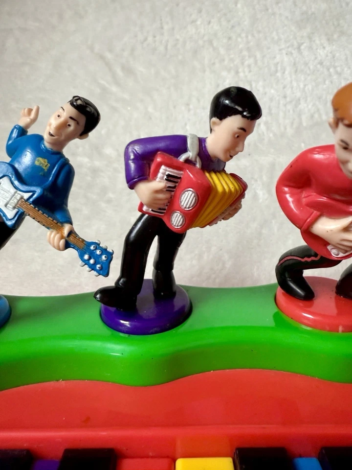 Vintage The Wiggles Interactive Musical Keyboard Piano Toy Songs 2004 WORKS - Image 4 of 4