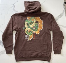 Primitive x Dragon Ball Z Wish Dirty P Brown Hoodie Sz Large NWT