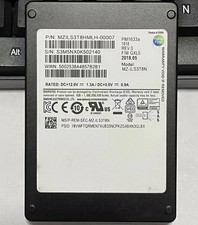 3.84TB SSD SAMSUNG SAS PM1633A GXL0 MZ-1LS3T8N MZ1LS3T8HMLH-00007 F/W GXL0