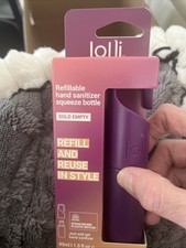 Jolli Refillable Hand Sanitizer Squeeze Bottle 45ml/1.5fl oz Sold Empty Sealed