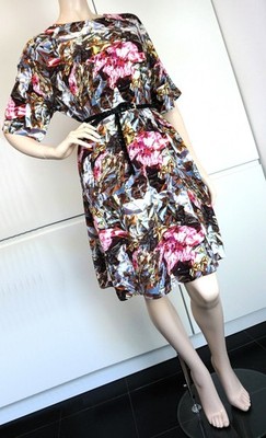 & OTHER STORIES Damen Kleid Minikleid Mini Tunika A Linie Boho Trend Gr 38