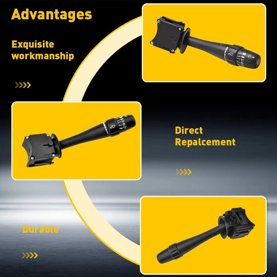 Interruptor limpiaparabrisas 5 pines para Pontiac Solstice 2006-2009 Saturn Aura 2007-09 Foto 4 de 4