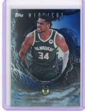 2025 Topps Midnight Nightshade Giannis Antetokounmpo #NS-10