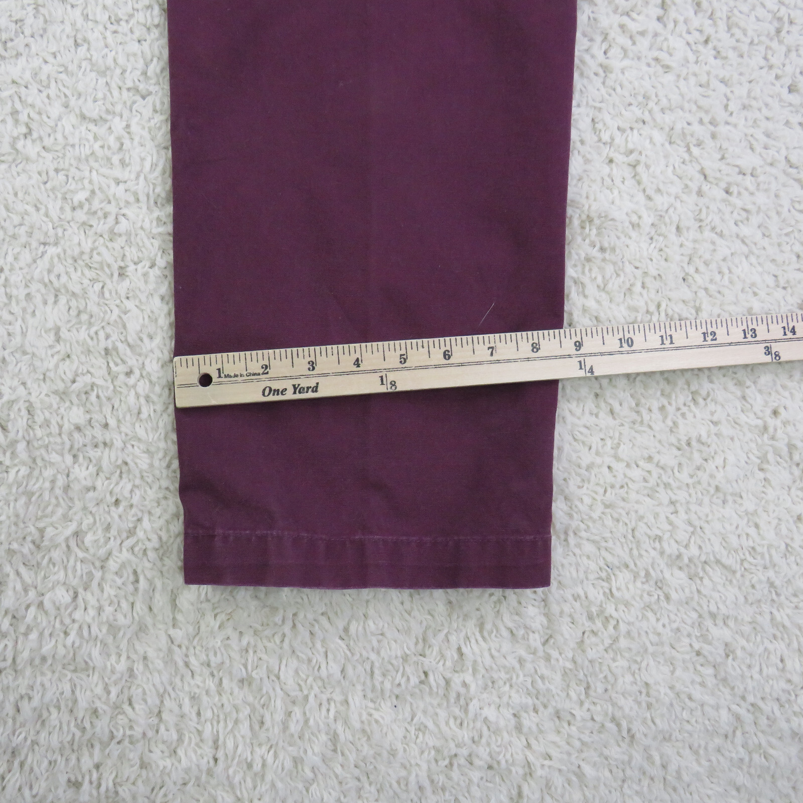 Cabelas Pants Size 14 Tall Red Pocket Hiker Outdoors Hike Hiking