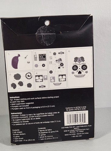 Creatology Dia de los Muertos Catrina Altar Kit, Kürbis Dekorieren Kit Lot 2 - Bild 3 von 5