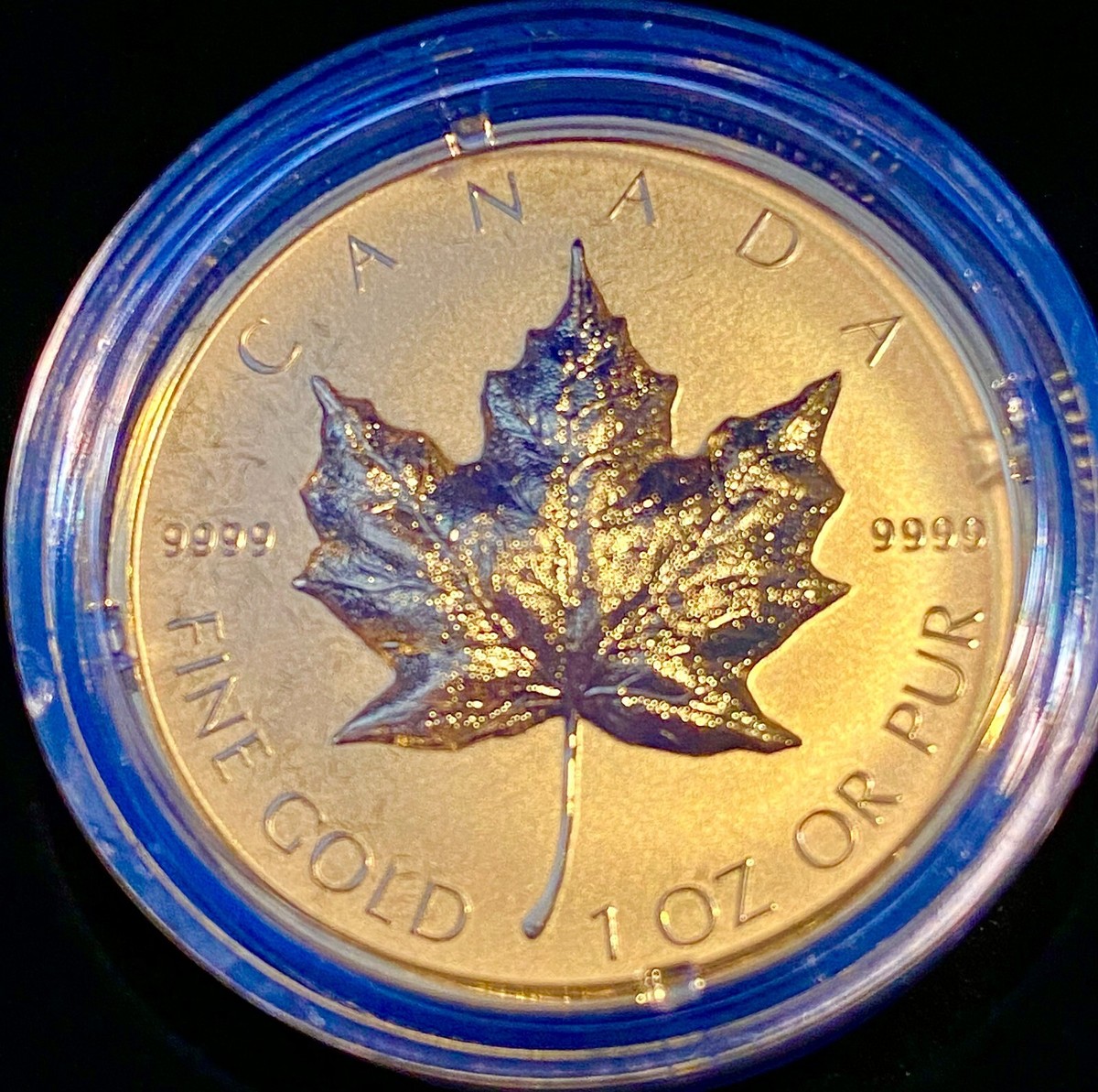 1 oz. Pure Gold Coin – Ultra-High Relief Gold Maple Leaf