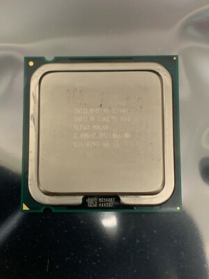 DELL INTEL CORE 2 DUO E7400 2.8GHZ 1066MHZ 3M SLGW3 C2D CPU PROCESSOR MYC14