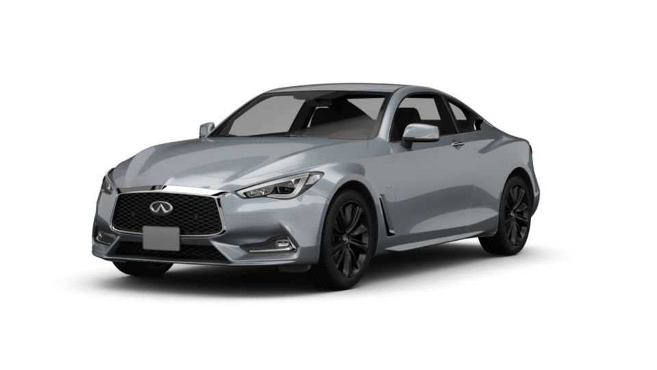 Infiniti Q60 angular front perspective
