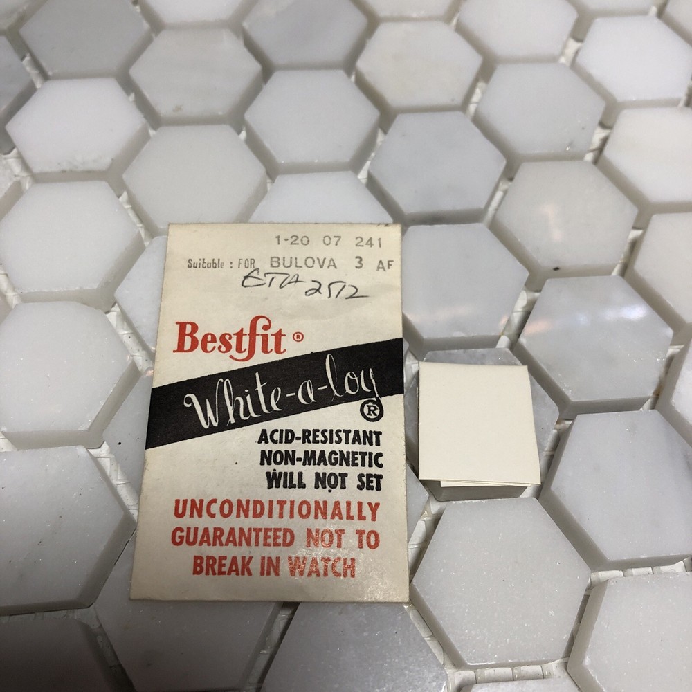 Vintage Bulova Swiss 3AF Mainspring for Watch Repair
