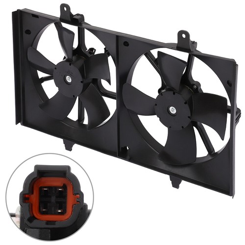 Conjunto de ventilador de refrigeración doble radiador para 02-06 Nissan Altima 620420 674-59658 - Imagen 3 de 10