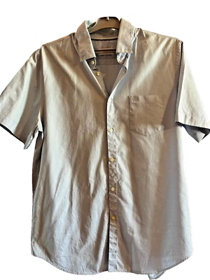 LACOSTE chemisette bleu clair regular fit taille 41 ou L - Photo 1/4