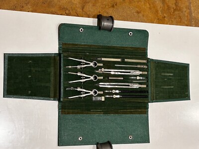 Vintage Faber-Castell Zeicheninstrument Set Kompass. 71/20/1