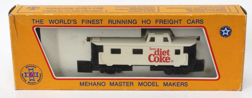 Vintage Mehano Coca Cola Diet Coke caboose RTR NIB White Yugoslavia